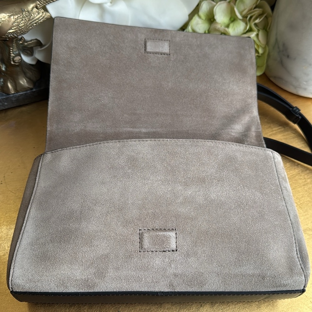 NWOT! Rag & Bone Suede and Leather Flap Crossbody - Picture 11 of 15